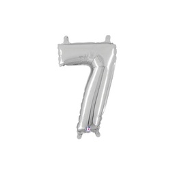 [2534847SP] M/loon Jnr. 7 Silver Foil 14&quot; Valved 1pk