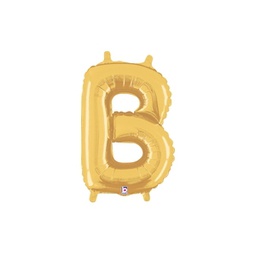 [2534902BGP] M/loon Jnr. B Gold Foil 14&quot; Valved 1pk