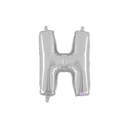 [2534908HSP] M/loon Jnr. H Silver Foil 14&quot; Valved 1pk