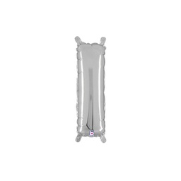 [2534909ISP] M/loon Jnr. I Silver Foil 14&quot; Valved 1pk