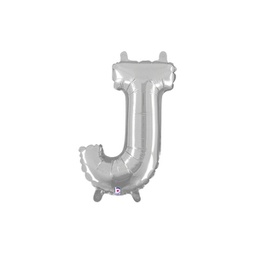 [2534910JSP] M/loon Jnr. J Silver Foil 14&quot; Valved 1pk