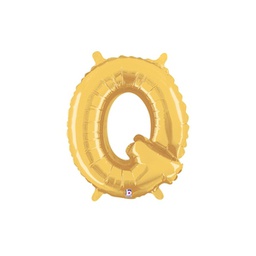[2534917QGP] M/loon Jnr. Q Gold Foil 14&quot; Valved 1pk