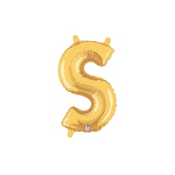 [2534919SGP] M/loon Jnr. S Gold Foil 14&quot; Valved 1pk