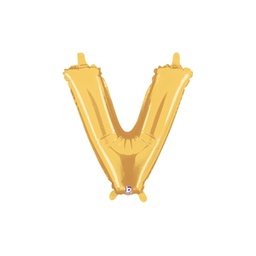 [2534923VGP] M/loon Jnr. V Gold Foil 14&quot; Valved 1pk