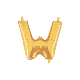 [2534924WGP] M/loon Jnr. W Gold Foil 14&quot; Valved 1pk