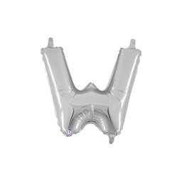 [2534924WSP] M/loon Jnr. W Silver Foil 14&quot; Valved 1pk