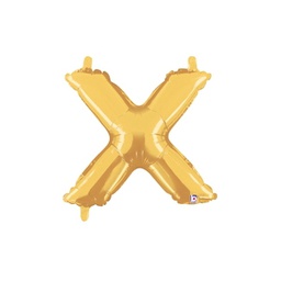 [2534925XGP] M/loon Jnr. X Gold Foil 14&quot; Valved 1pk