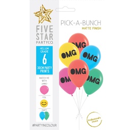 [750055] PICK-A-BUNCH OMG 30cm Asst 6pk