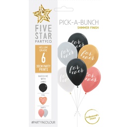 [750057] PICK-A-BUNCH Forever 30cm Asst 6pk