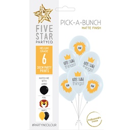 [750086] PICK-A-BUNCH Jungle Safari 30cm Asst 6pk
