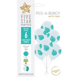 [750092] PICK-A-BUNCH Palm 30cm White 6pk