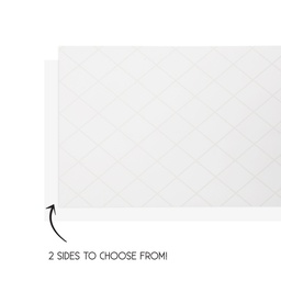 [6160WHP] FS Table Runner Reversible 4mx35cm White 1pk