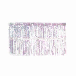 [5351IR] FS Metallic Foil Fringe 90x 50cm - Iridescent