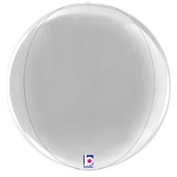 [2525039P] Globe Solid Silver  22&quot; 1pk