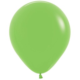 [7042031] Matte Lime Green 45cm Round Balloons 6pk