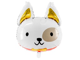 [2689] PD Foil Balloon Matte Dog Head 1pkt 56x65CM