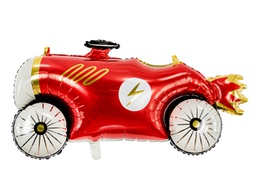 [2690] PD Foil Balloon Red Car 1pkt 111x63CM