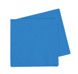 [6072SBP] FS Lunch Napkin 330mm Sky Blue 40pk