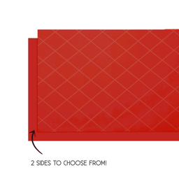 [6160CHP] FS Table Runner Reversible 4mx35cm Cherry 1pk
