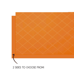 [6160TGP] FS Table Runner Reversible 4mx35cm Tangerine 1pk