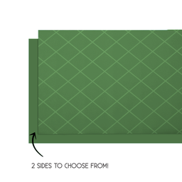 [6160SGP] FS Table Runner Reversible 4mx35cm Sage Green 1pk