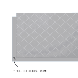[6160CGP] FS Table Runner Reversible 4mx35cm Cool Grey 1pk