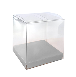 [6250CGP] FS Clear Favour Box Cool Grey 10pk