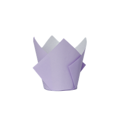 [6255PLIP] FS Tulip Cupcake Case Pastel Lilac 20pk