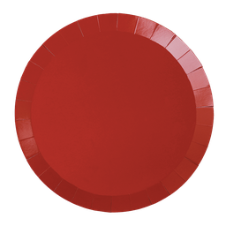 [6190CHP] FS Paper Round Banquet Plate 10.5&quot; Cherry 20pk 