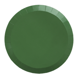 [6190SGP] FS Paper Round Banquet Plate 10.5&quot; Sage Green 20pk 