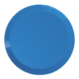 [6190SBP] FS Paper Round Banquet Plate 10.5&quot; Sky Blue 20pk 